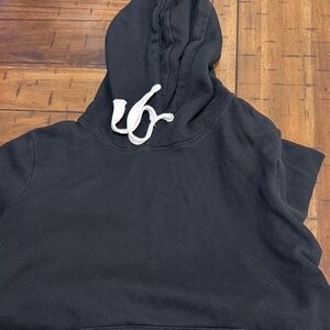 Fashion Nova Black Hoodie Sweater
